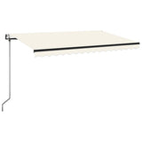 Tenda da Sole Retrattile Automatica 450x350 cm Crema