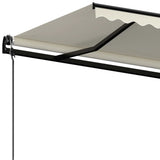 Tenda da Sole Retrattile Automatica 450x350 cm Crema
