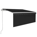 Tenda Automatica con Sensore Vento Parasole 3,5x2,5 m Antracite