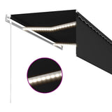 Tenda Automatica con Sensore Vento Parasole 3,5x2,5 m Antracite