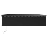 Tenda Automatica con Parasole Sensore Vento e LED 5x3 Antracite