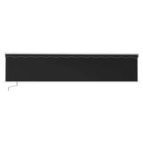 Tenda da Sole Retrattile Manuale con LED 6x3 m Antracite