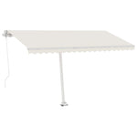 Tenda da Sole Manuale Autoportante 450x300 cm Crema