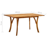 Set Mobili da Pranzo per Giardino 5 pz Grigio