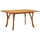 Set da Pranzo da Giardino 7 pz Grigio