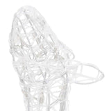 Famiglia di Renne di Natale 300 LED Bianco Caldo in Acrilico