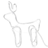 Renne e Slitta Decorazione Natalizia per Esterni 252 LED