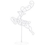 Decorazione Slitta Renne in Acrilico 260x21x87 cm Blu