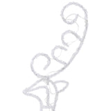 Decorazione Slitta Renne in Acrilico 260x21x87 cm Blu