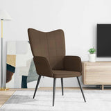 Sedia Relax Marrone in Tessuto