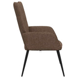 Sedia Relax Marrone in Tessuto