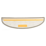 Tappetini per Scale 15 pz Grigio Chiaro 56x17x3 cm
