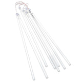 Luci Meteoriche 8 pz 50cm Blu 288 LED Interni Esterni