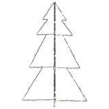 Albero di Natale a Cono 160 LED per Interni Esterni 78x120 cm