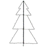 Albero di Natale a Cono 160 LED per Interni Esterni 78x120 cm