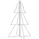 Albero di Natale a Cono 200 LED per Interni Esterni 98x150 cm