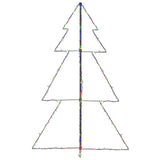 Albero di Natale a Cono 200 LED per Interni Esterni 98x150 cm