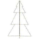 Albero di Natale a Cono 240 LED per Interni Esterni 118x180 cm