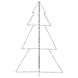Albero di Natale a Cono 240 LED per Interni Esterni 118x180 cm