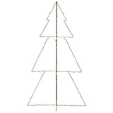 Albero di Natale a Cono 300 LED per Interni Esterni 120x220 cm