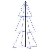 Albero di Natale a Cono 300 LED per Interni Esterni 120x220 cm