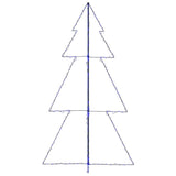 Albero di Natale a Cono 300 LED per Interni Esterni 120x220 cm