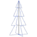 Albero di Natale a Cono 360 LED per Interni Esterni 143x250 cm
