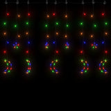 Luci Fatate Stella e Luna con Telecomando 138 LED Colorate