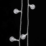 Filo Luci Fatate Sferiche 40m 400 LED Bianco Caldo 8 Funzioni