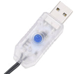 Stringa di Luci con 400 LED Multicolore 40 m 8 Effetti Luce