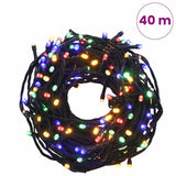 Stringa di Luci con 400 LED Multicolore 40 m 8 Effetti Luce