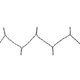 Rete di Luce per Albero di Natale 180 LED Bianco Freddo 180 cm