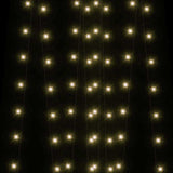 Luci Solari Fatate 5 pz 5x200 LED Bianco Caldo Interni Esterni