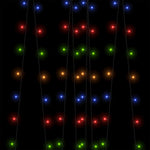 Luci Solari Fatate 5 pz 5x200 LED Bianco Freddo Interni Esterni