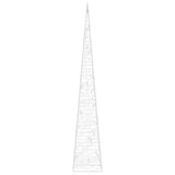 Cono di Luce LED Decorativo Acrilico Blu 60 cm