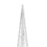 Set Coni di Luce LED Acrilico Decorativo Blu 60/90/120 cm