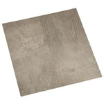 Listoni per Pavimenti Autoadesivi 20 pz in PVC 1,86 m Grigio