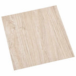 Listoni Pavimenti Adesivi 20 pz in PVC 1,86 m Marrone Chiaro