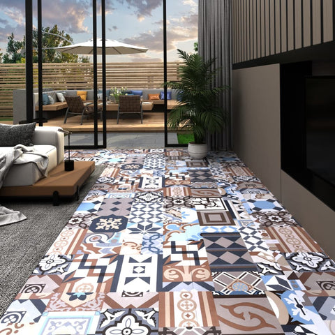 Listoni per Pavimenti Autoadesivi 20 pz in PVC 1,86 m Mono