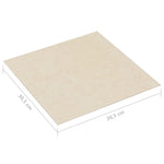 Listoni per Pavimenti Autoadesivi 20 pz in PVC 1,86 m Beige