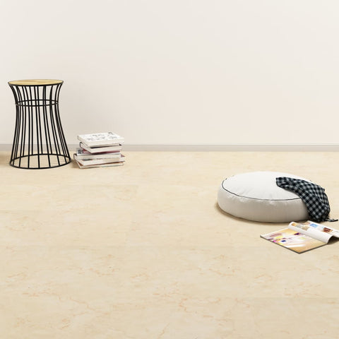 Listoni per Pavimenti Autoadesivi 20 pz in PVC 1,86 m Beige