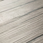 Listoni Autoadesivi in PVC 5,21 m 2 mm Rovere Slavato