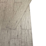 Listoni Autoadesivi in PVC 5,21 m 2 mm Rovere Slavato