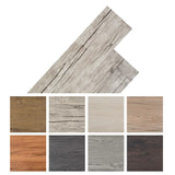 Listoni Autoadesivi in PVC 5,21 m 2 mm Rovere Slavato