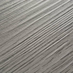 Listoni Pavimento Autoadesivi PVC 5,21 m 2 mm Grigio Scuro