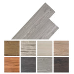 Listoni Pavimento Autoadesivi PVC 5,21 m 2 mm Grigio Scuro