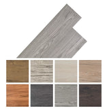 Listoni Pavimento Autoadesivi PVC 5,21 m 2 mm Grigio Scuro