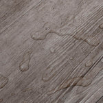 Listoni Autoadesivi in PVC 5,21 m 2 mm Legno Marrone Opaco
