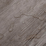 Listoni Autoadesivi in PVC 5,21 m 2 mm Legno Marrone Opaco