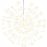 Luci di Natale Fuochi Artificio 10pz Bianco Caldo 10cm 1400 LED